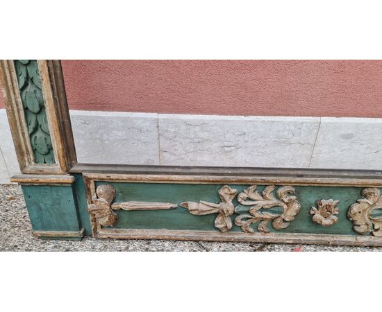 Cornice centinata da pala d’altare, Veneto, fine XVI – inizi XVII secolo