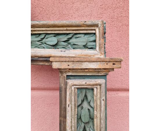 Cornice centinata da pala d’altare, Veneto, fine XVI – inizi XVII secolo