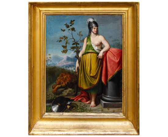 Giacomo Casa (Conegliano, 1827 - Roma, 1887), Allegoria di Venezia