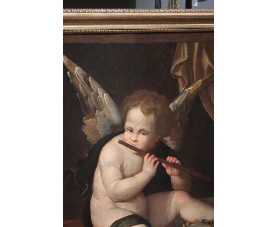 Francesco Vecellio (1475-1560 ) - Angelo Musicante