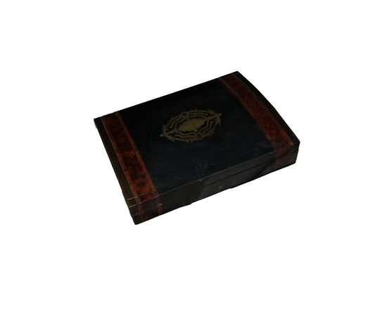 Scatola Porta Giochi Dadi e Carte Stile Boulle