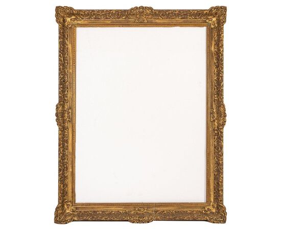 Grande cornice in legno dorato - O/6499 -