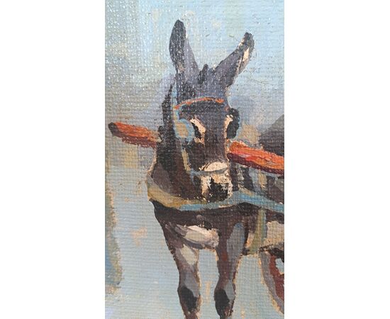 Gino Paolo Gori, "Controluce", olio su tela