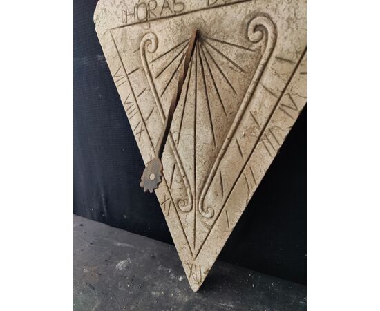 Meravigliosa meridiana in marmo - 60 x 43 cm
