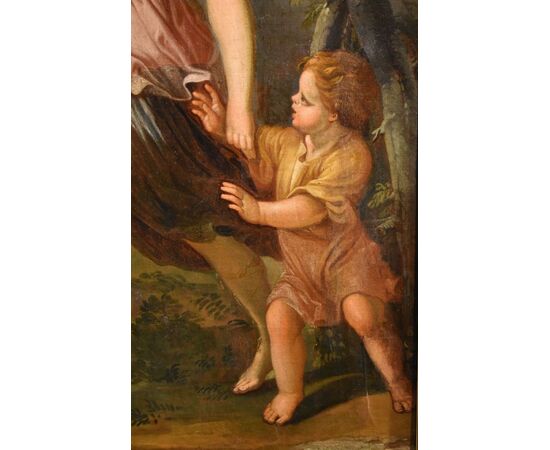 L'Angelo Custode, Pittore romano XVII-XVIII secolo