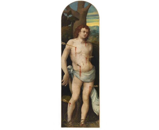 San Sebastiano e San Cristoforo, Zenone Veronese (Verona, 1484 - Salò (Bs) post 1542-ante 1554)