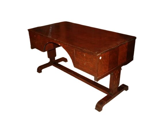 Scrivania Stile Direttorio Francese del 1800 In Legno di Mogano