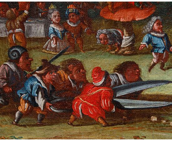 Faustino Bocchi (Brescia, 1659 – 1741), La guerra dei pigmei