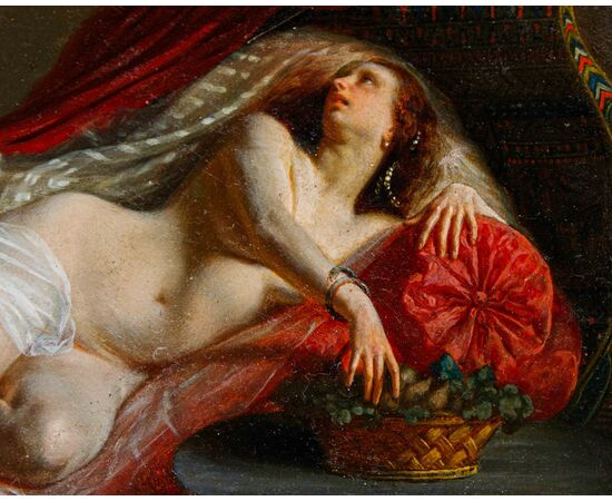 Jean Louis Victor Viger de Vigneau (Argentan, 1819- Parigi, 1879), La morte di Cleopatra