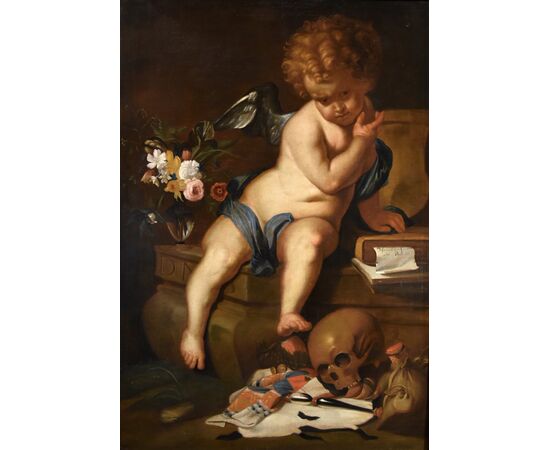 Vanitas (Allegoria della Giovinezza), Erasmus Quellinus II (Anversa 1607 - 1672)