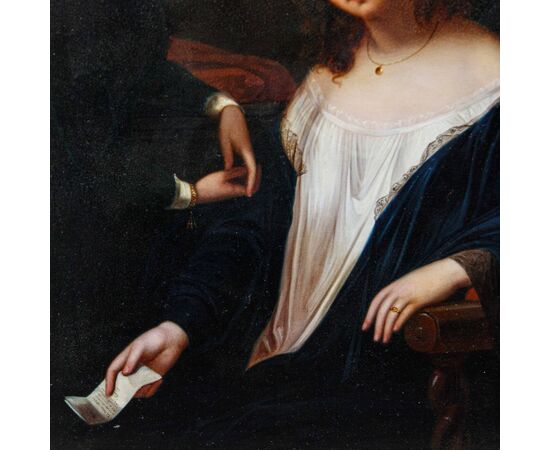 Cerchia di Natale Schiavoni (Chioggia, 1777 – Venezia, 1858), La lettera