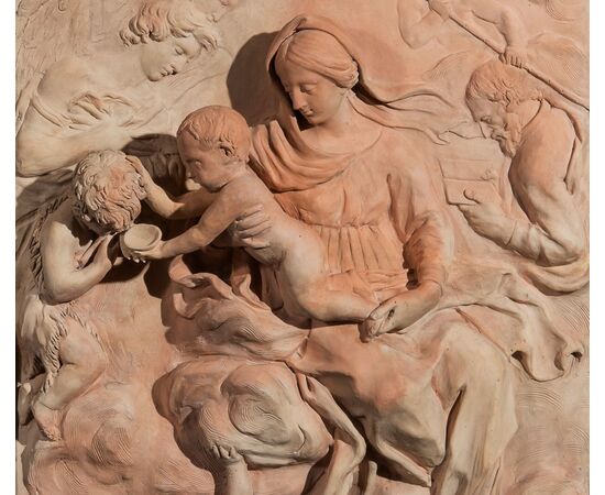 Tommaso Amantini, "Sacra Famiglia con San Giovannino e angeli"