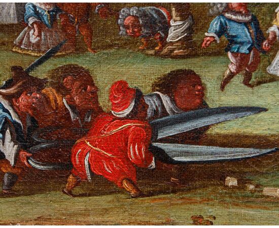 Faustino Bocchi (Brescia, 1659 – 1741), La guerra dei pigmei