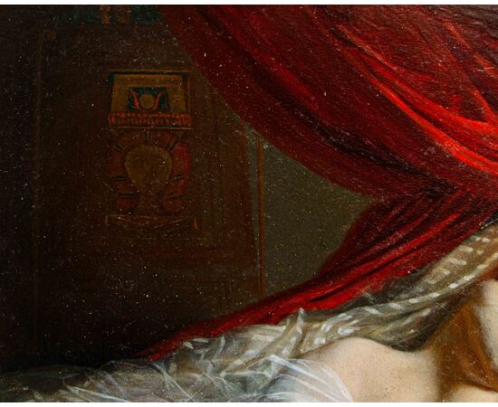 Jean Louis Victor Viger de Vigneau (Argentan, 1819- Parigi, 1879), La morte di Cleopatra