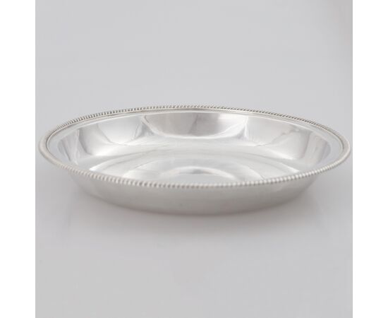 Legumiera in argento sterling Giorgio III, coperchio e manico, Paul Storr, Londra, 1799