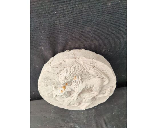 Meravigliosa Patera veneziano in marmo d'Istria - Diametro 32 cm
