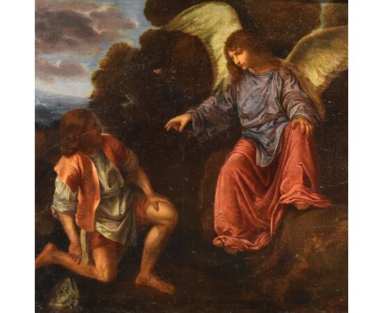 Tobiolo e l’Angelo - Giovanni Gerolamo Savoldo (Brescia, 1480 circa – post 1548) Seguace di