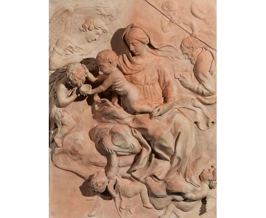 Tommaso Amantini, "Sacra Famiglia con San Giovannino e angeli"
