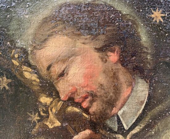 Pittore italiano (XVIII secolo) - San Giovanni Nepomuceno.