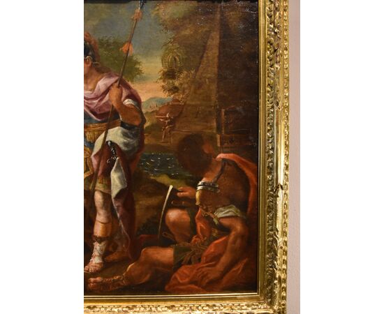 Alessandro Magno al sepolcro di Achille, Francesco De Mura (Napoli, 1696 – Napoli, 1782) Bottega di 