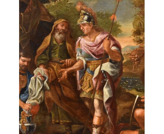 Alessandro Magno al sepolcro di Achille, Francesco De Mura (Napoli, 1696 – Napoli, 1782) Bottega di 