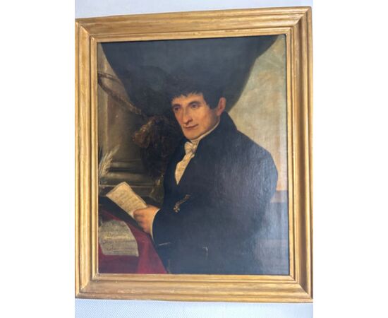 Ritratto di gentiluomo dell'800