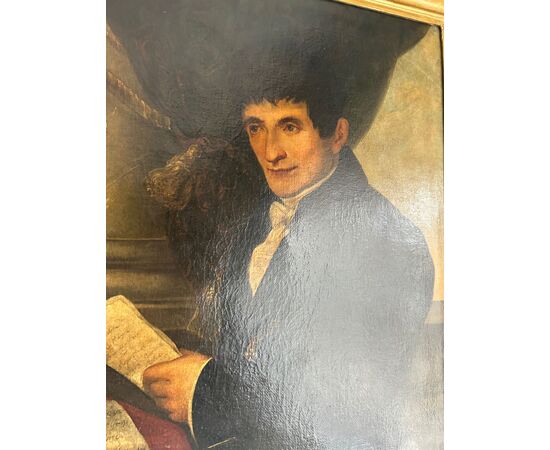 Ritratto di gentiluomo dell'800