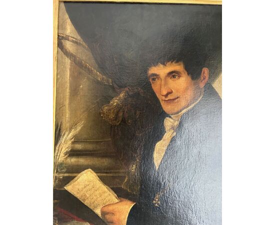 Ritratto di gentiluomo dell'800