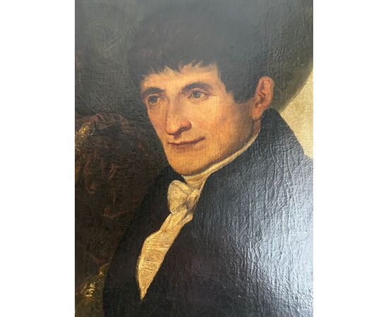 Ritratto di gentiluomo dell'800