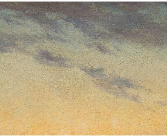 Achille Vertunni (1826 - 1897), Pescatori all'alba