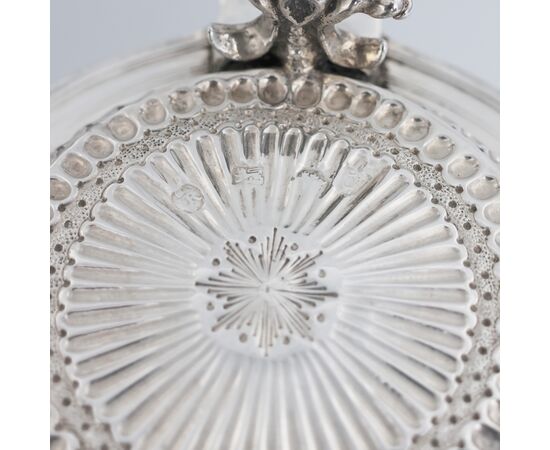 Tankard in argento sterling Carlo II, John Ruslen, Londra, 1680
