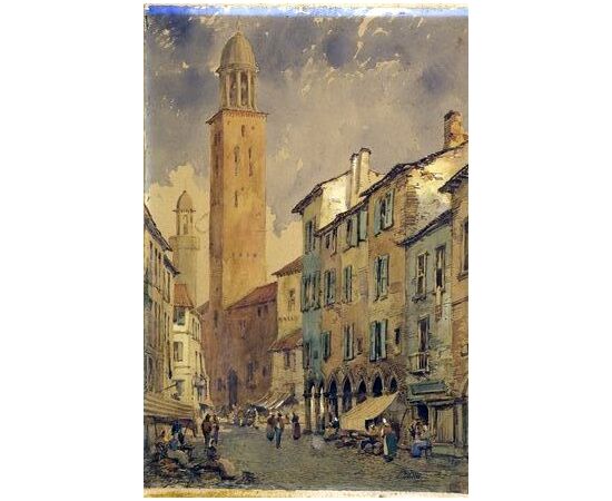 Veduta di Padova del XIX secolo