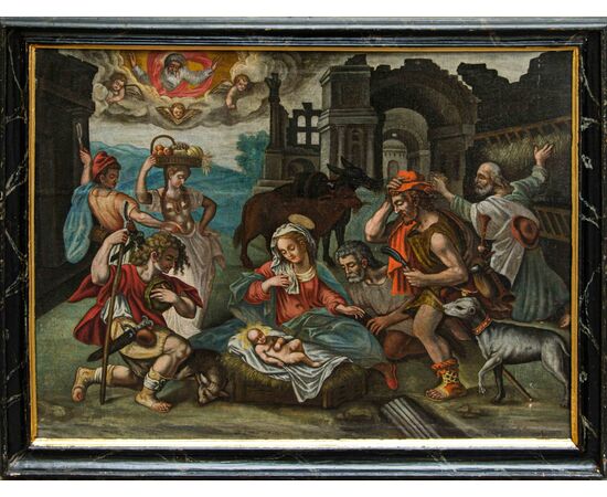 XVII secolo, Adorazione dei pastori (da Lavinia Fontana)