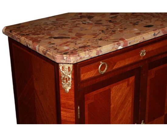 Credenzino Transizione del 1800 Francese in Legno di Bois de Rose
