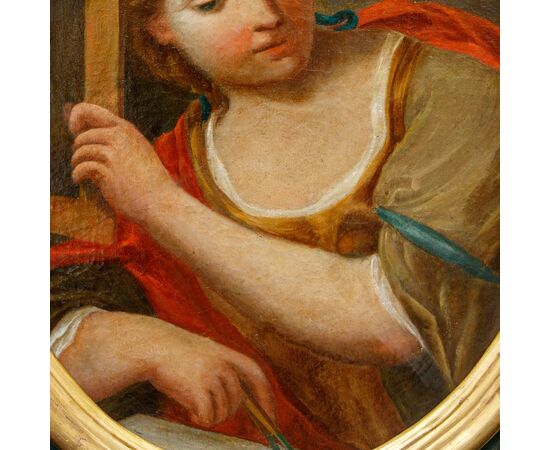 Scuola emiliana, XVII secolo, Allegoria della geometria e Allegoria della musica