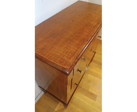 CASSETTONE TOSCANO NEOCLASSICO IN CILIEGIO FINE XVIII SECOLO 