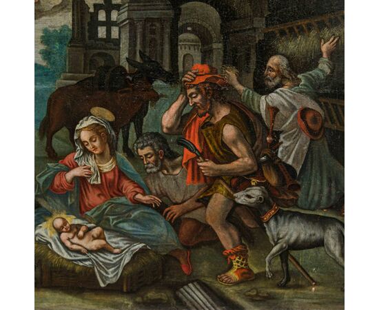 XVII secolo, Adorazione dei pastori (da Lavinia Fontana)