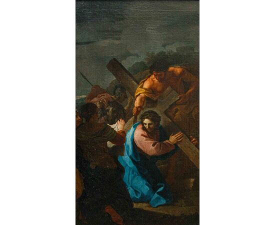 Francesco Manno (Palermo, 1752 Roma, 1831), L’incontro di Cristo e la Veronica