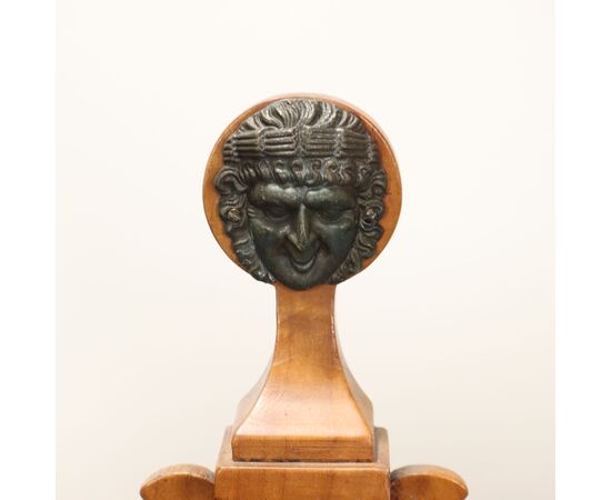 Coppia di Panchette in Stile Biedermeier Austria Prima Metà XX Secolo