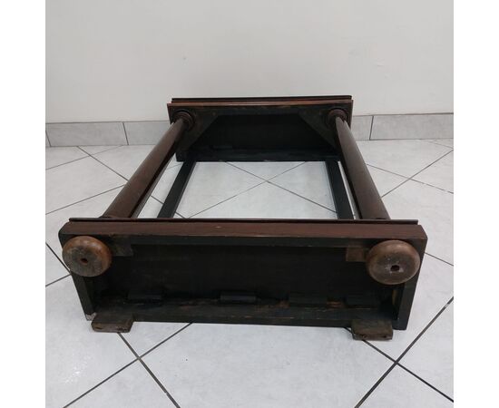 Consolle con specchiera in palissandro stile Impero 