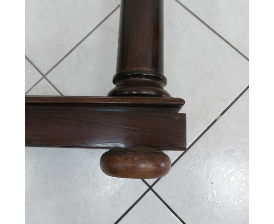 Consolle con specchiera in palissandro stile Impero 