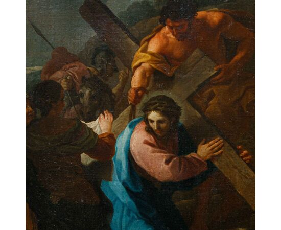Francesco Manno (Palermo, 1752 Roma, 1831), L’incontro di Cristo e la Veronica