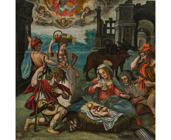 XVII secolo, Adorazione dei pastori (da Lavinia Fontana)