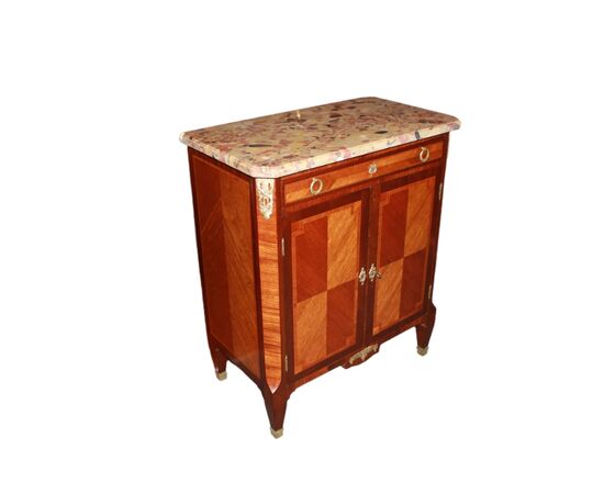 Credenzino Transizione del 1800 Francese in Legno di Bois de Rose
