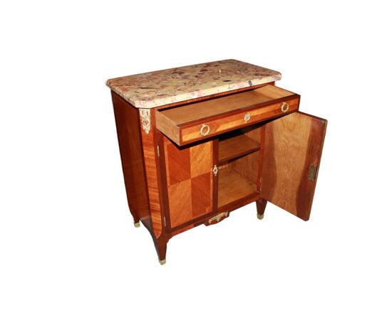 Credenzino Transizione del 1800 Francese in Legno di Bois de Rose