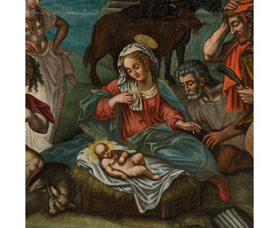 XVII secolo, Adorazione dei pastori (da Lavinia Fontana)