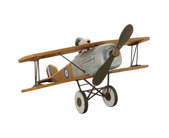 Modello di Aereo con Snoopy Aviatore Italia XXI Secolo
