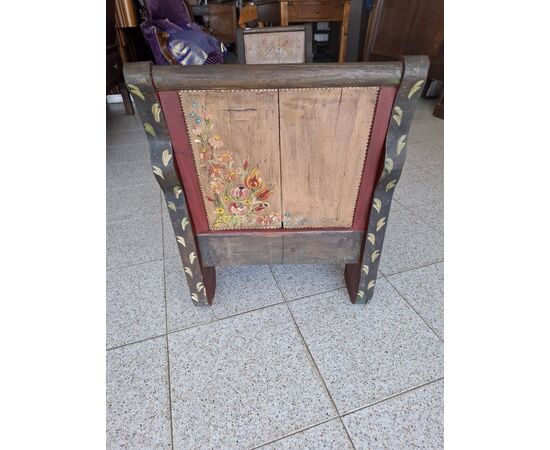 Cassapanca dipinta H 58 - 178 x 45