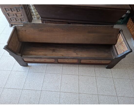 Cassapanca dipinta H 58 - 178 x 45