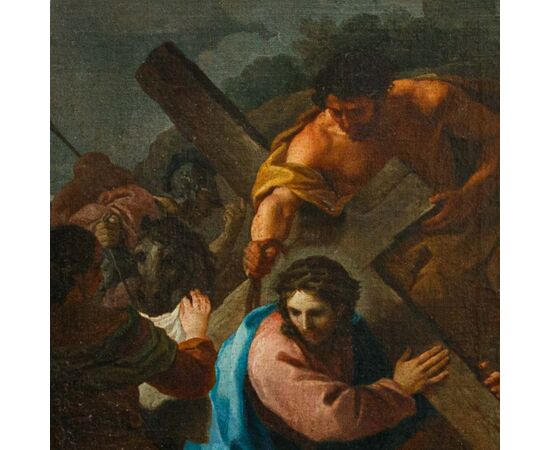 Francesco Manno (Palermo, 1752 Roma, 1831), L’incontro di Cristo e la Veronica